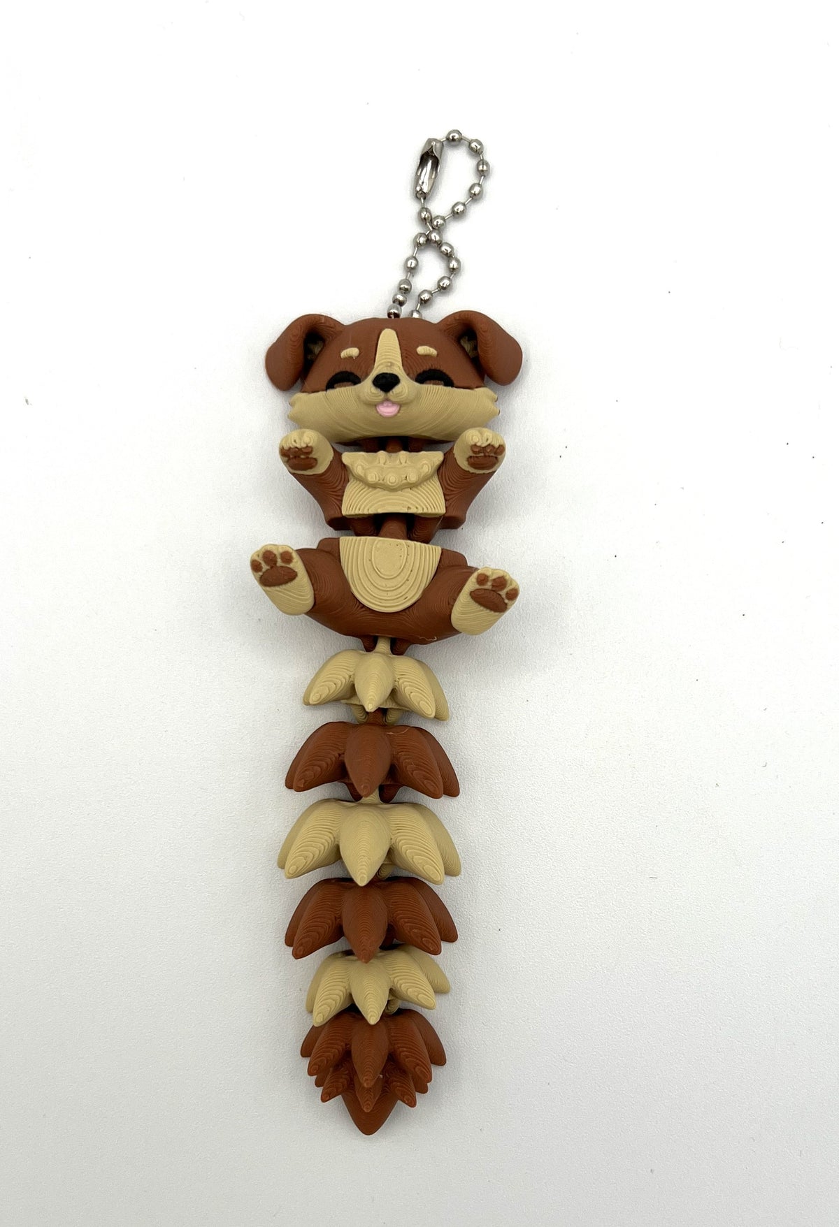 Cute Flexi Puppy - Articulated Toy / Keychain
