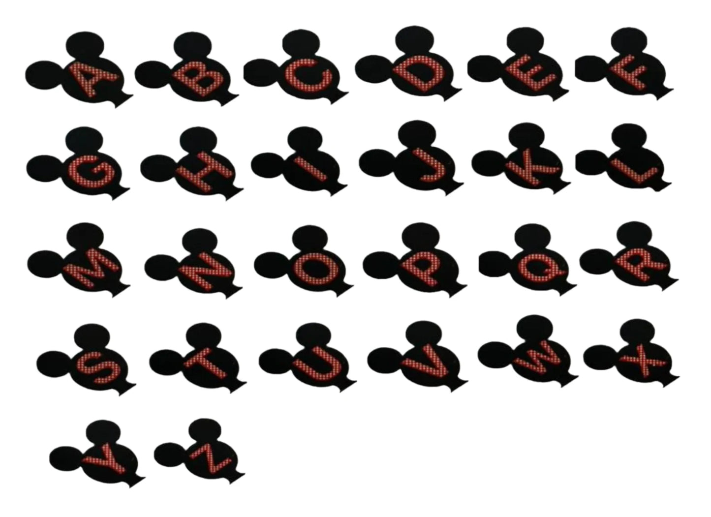 Ears Holder - Mouse - Letters