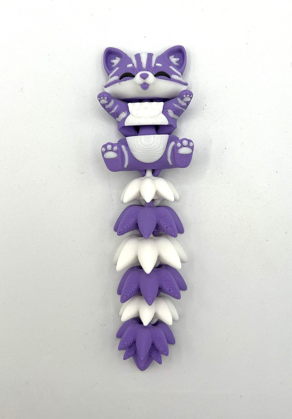 Fluffy Tail cute cat Toy / Keychain