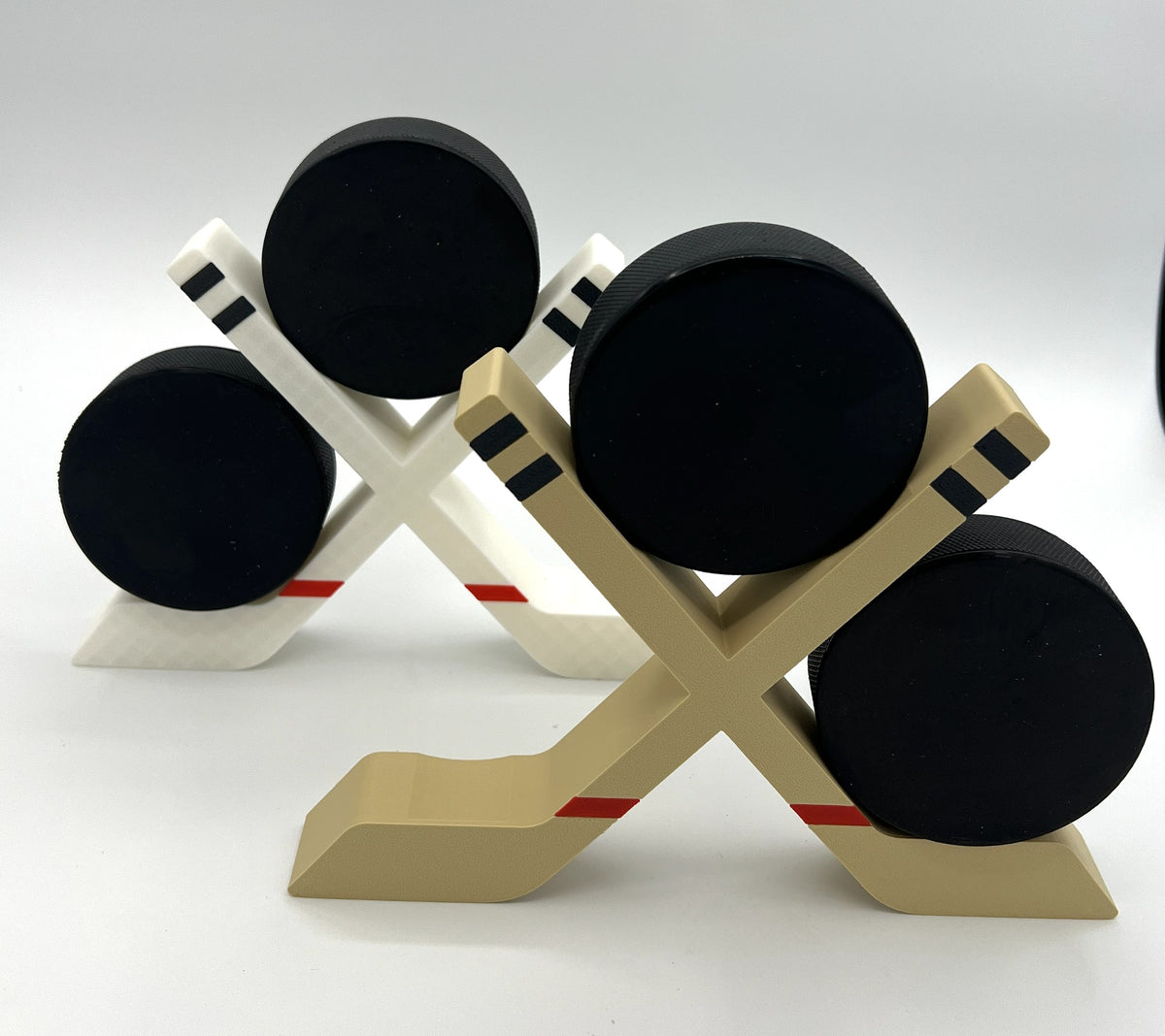 Hockey Pucks Stand