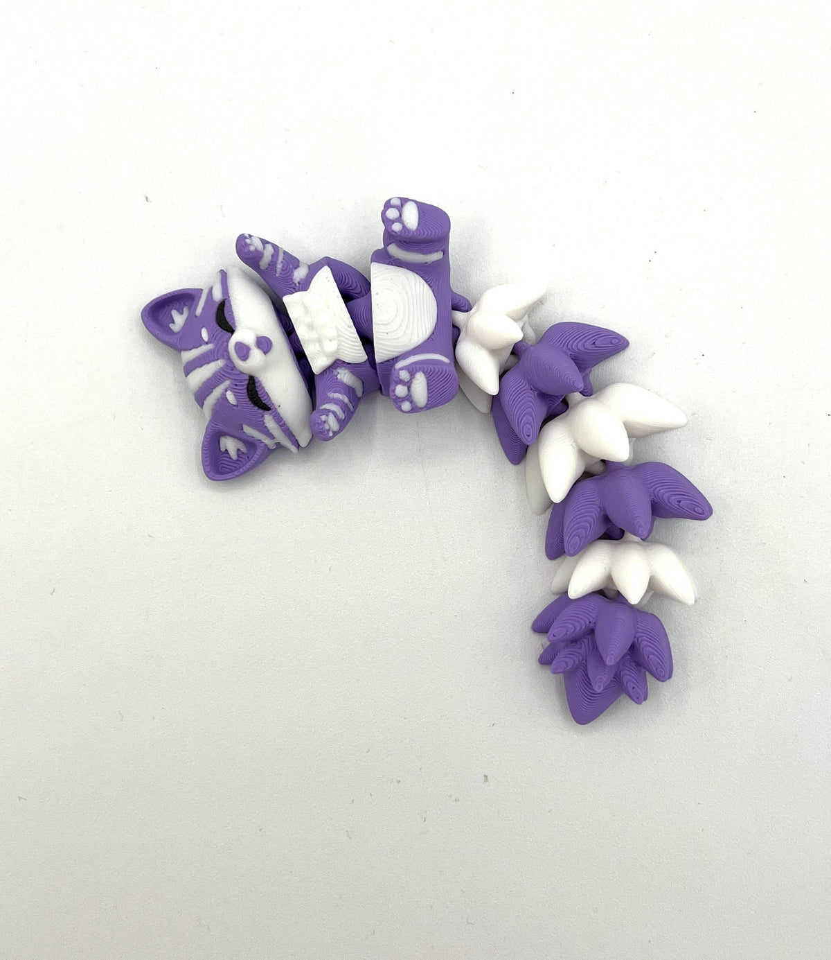 Fluffy Tail cute cat Toy / Keychain
