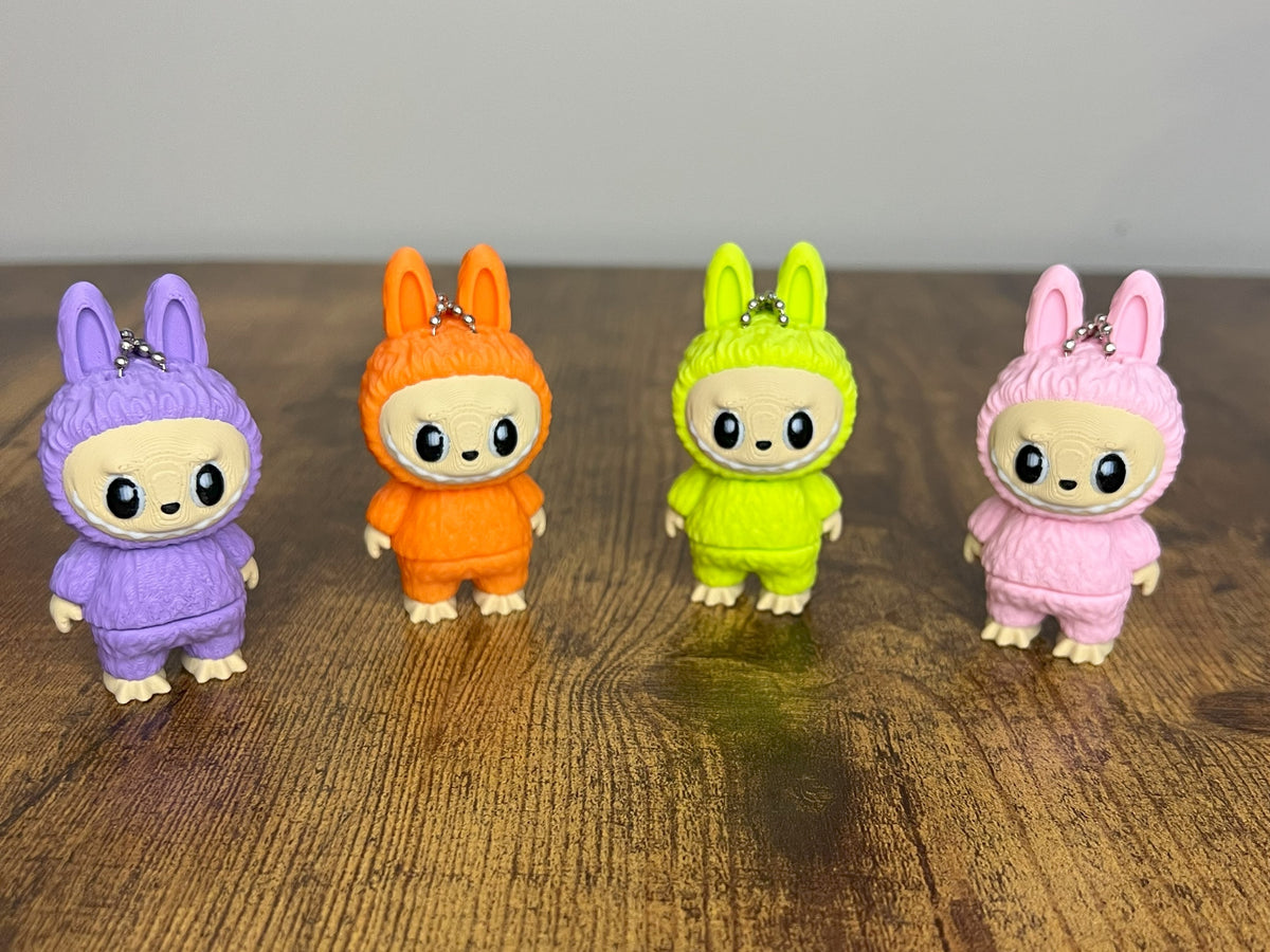 Labubu 3D Printed/ Keychain/ Gift for Toy Lovers/ Perfect Gifts