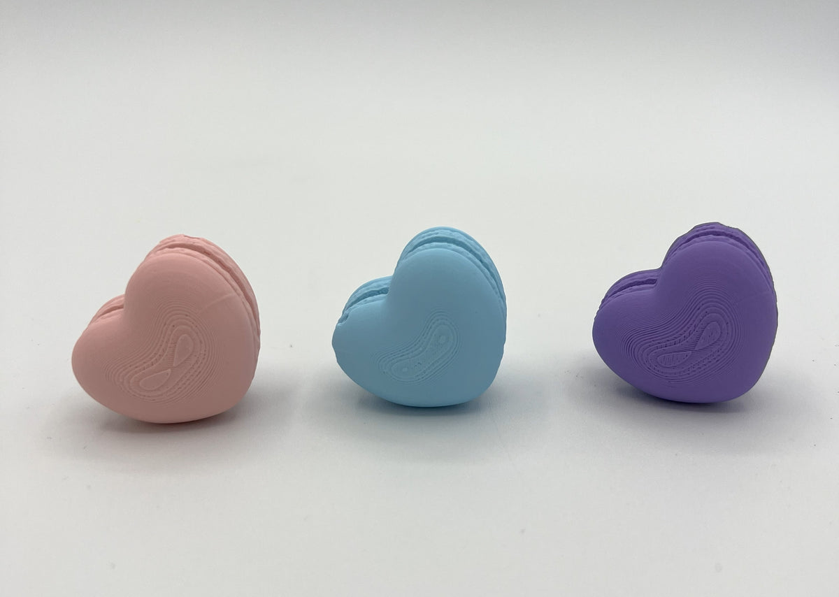 Macaron - Heart Macaron/ Clicker/ Toys/ Keychain/ Valentines