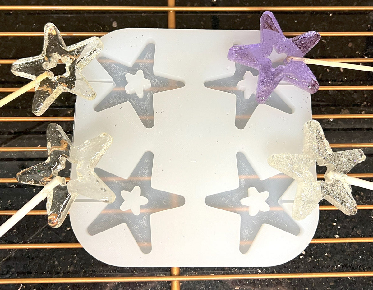 Silicone Mold #01 - Star Hollow