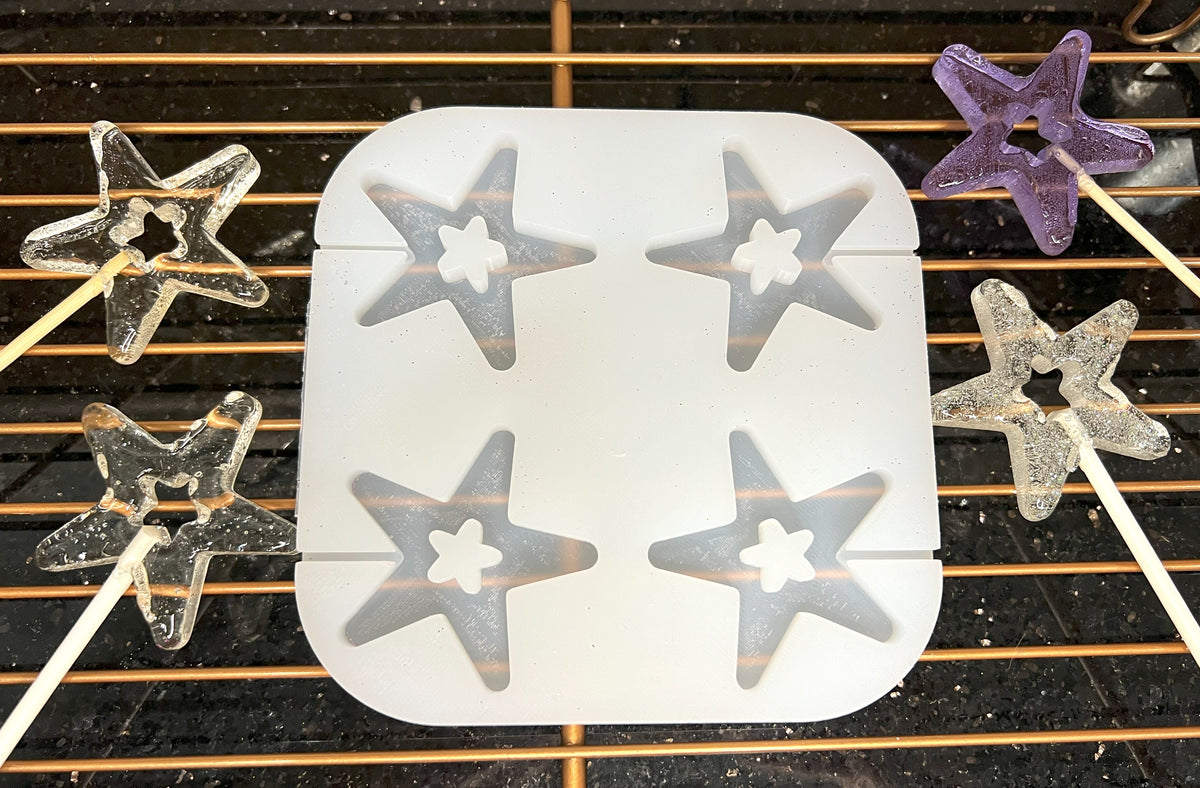Silicone Mold #01 - Star Hollow