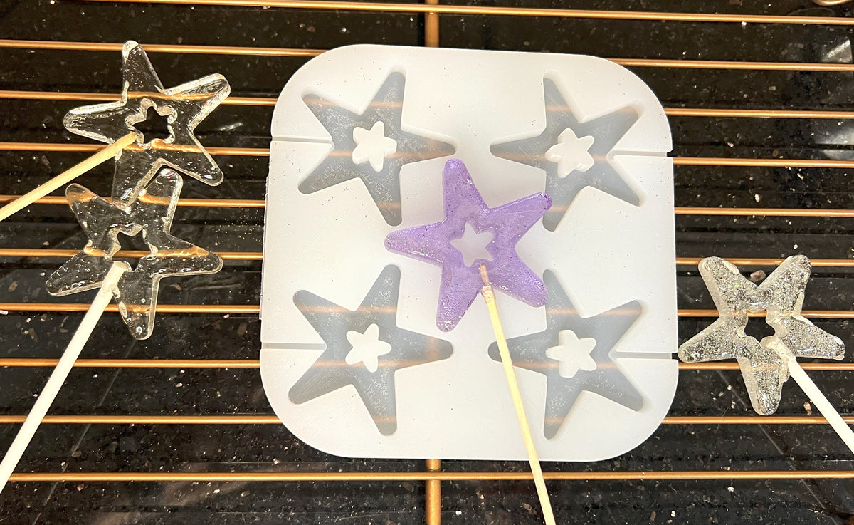 Silicone Mold #01 - Star Hollow