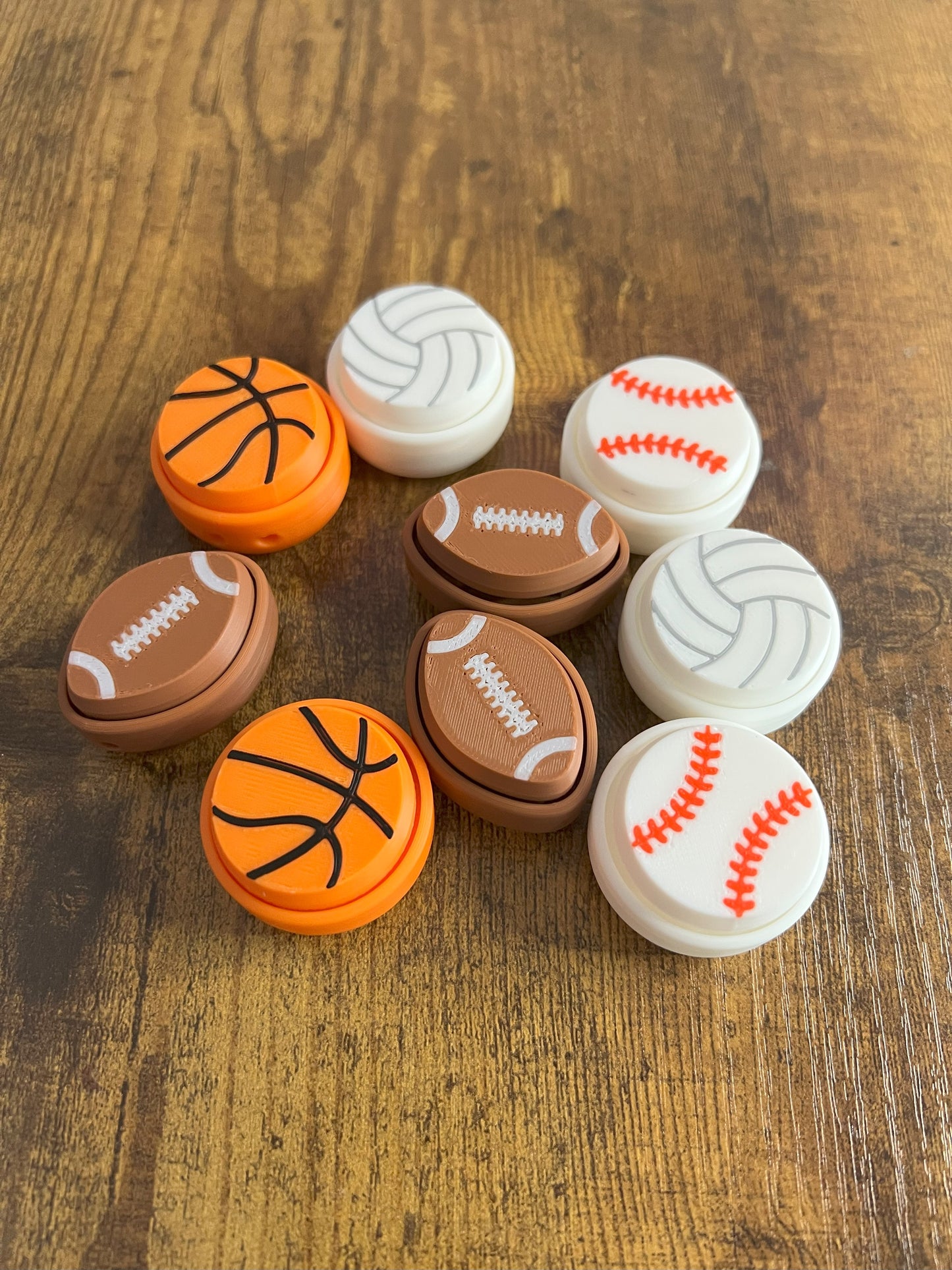 Sports Fidget Toy Clickers