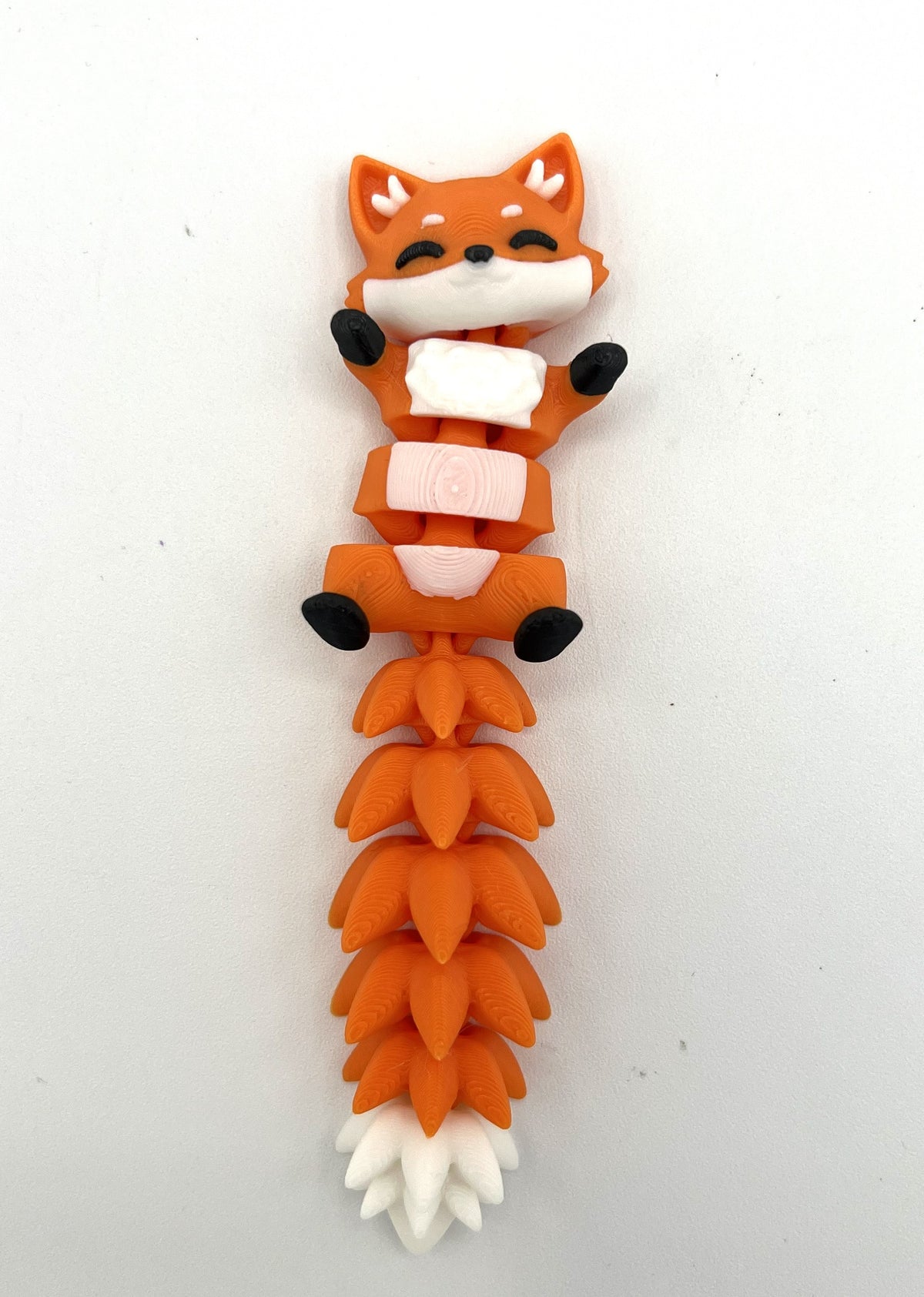 Fluffy Tail cute fox Toy / Keychain