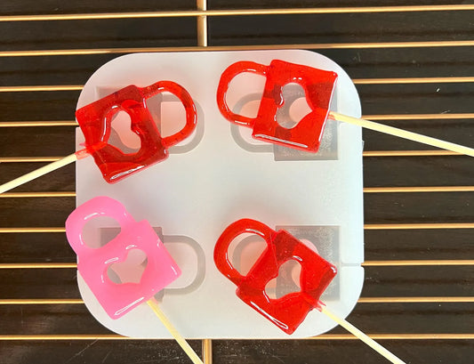 Silicone Mold #22 - Love Lock