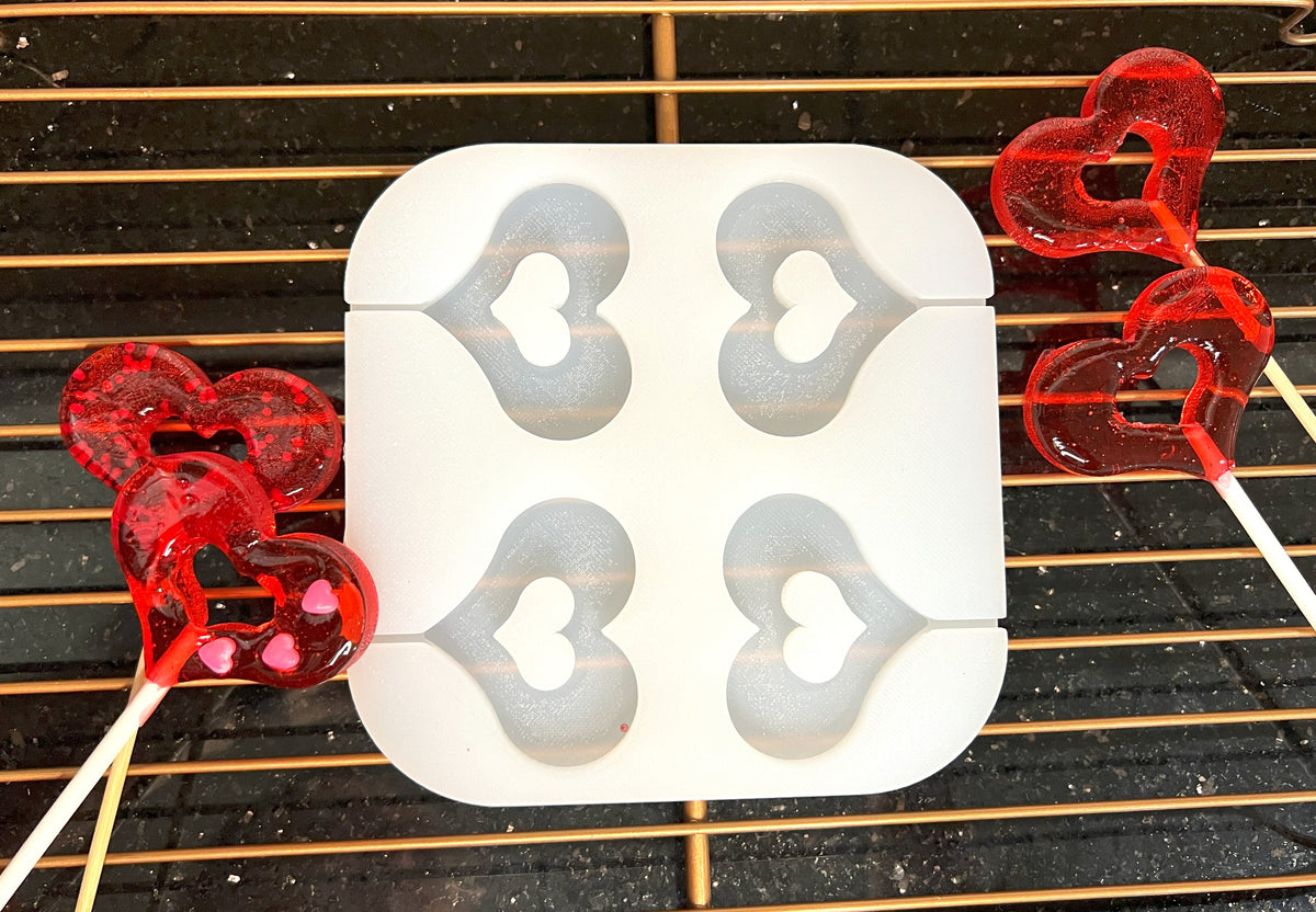 Silicone Mold #03 - Heart Hollow