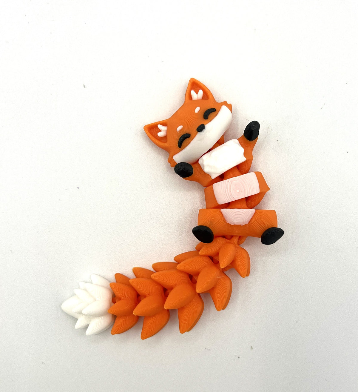 Fluffy Tail cute fox Toy / Keychain