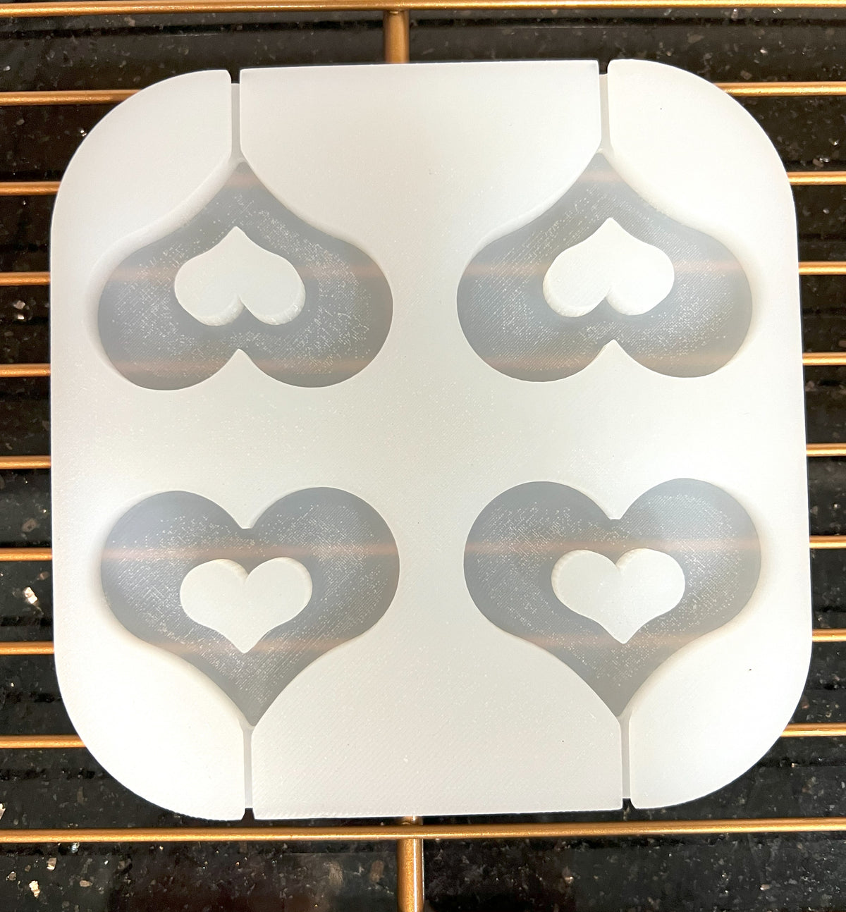 Silicone Mold #03 - Heart Hollow