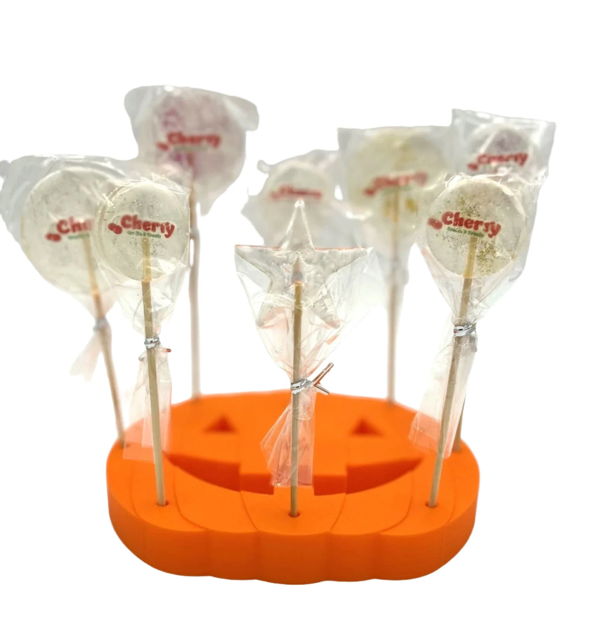 Lollipop Stand #14 - Pumpkin