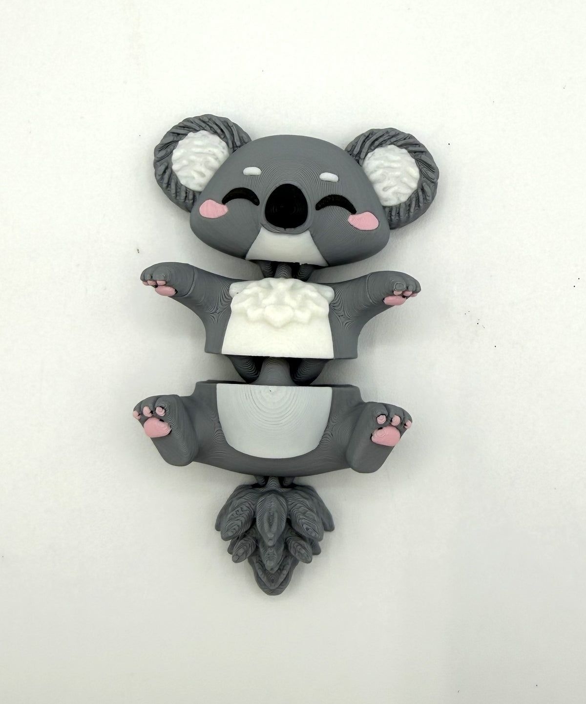 Fluffy Tail Cute Flexi Baby KOALA - Articulated Toy & Keychain