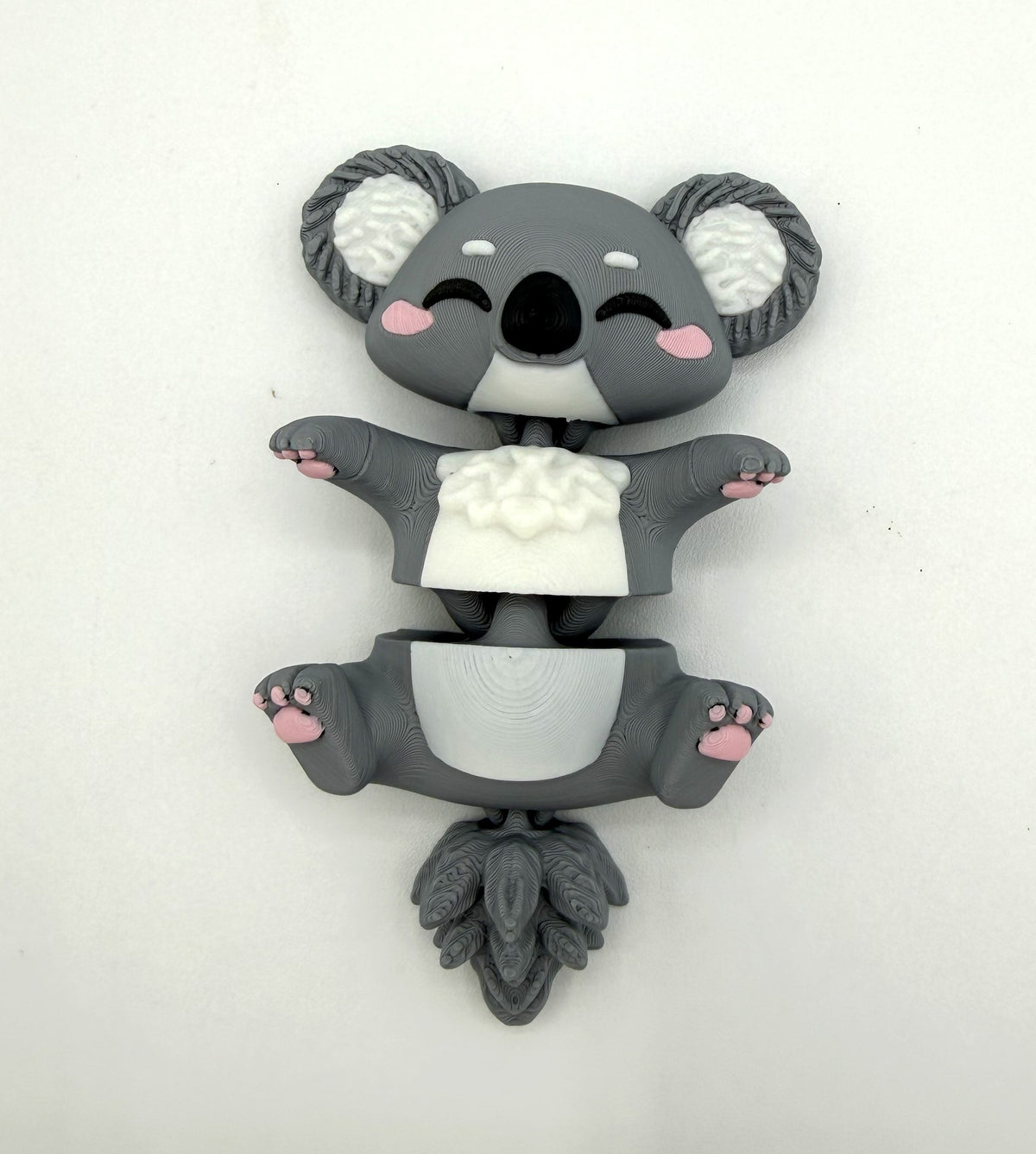 Fluffy Tail Cute Flexi Baby KOALA - Articulated Toy & Keychain