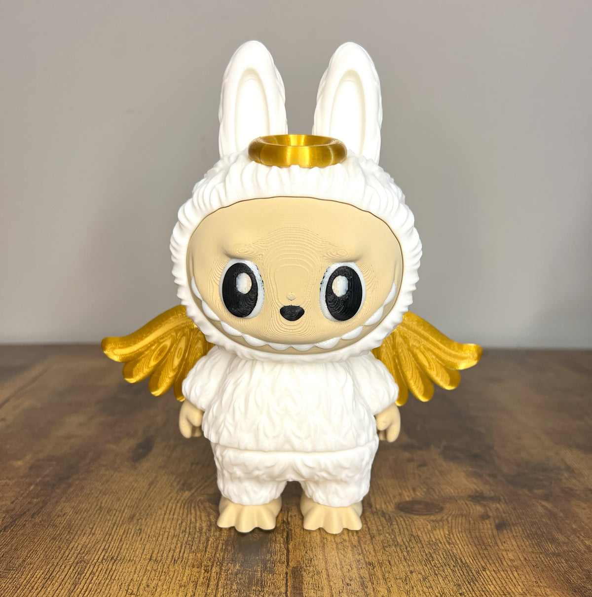 Giant Angel vs Devil Labubu 3D Printed/ Keychain/ Gift for Toy Lovers