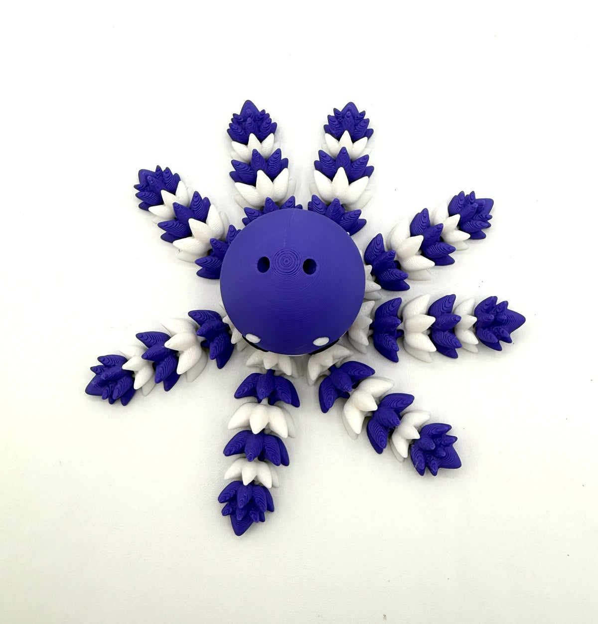 Fluffy OCTOPUS - Articulated Toy, Keychain