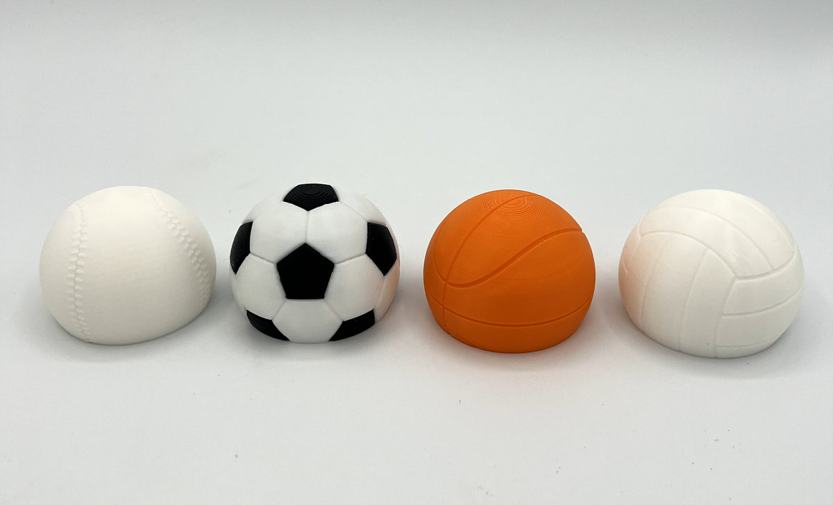 Sports Layered Fidget Toy | 3D Printed Fidget | Sports Sensory Toy | Stress Relief Desk Accessory | Party Gift Favor