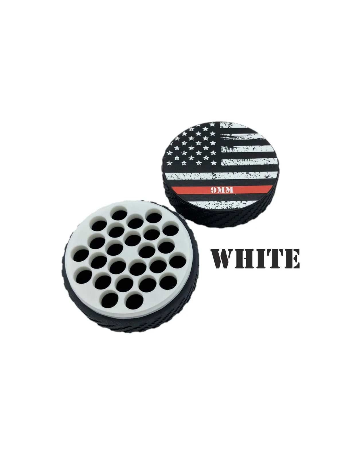 Pocket Ammo Puck Container - 9mm - 25 Rounds