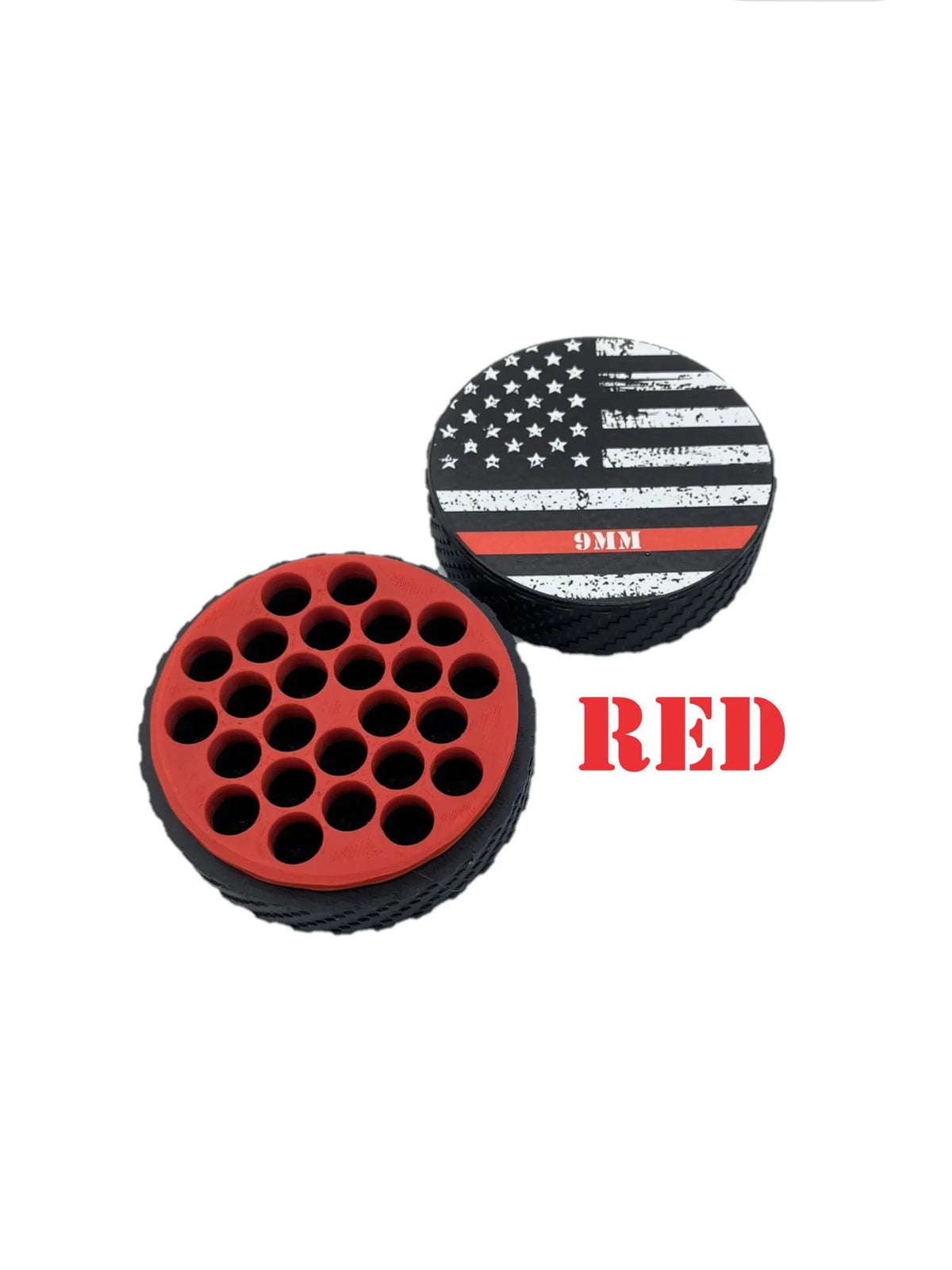 Pocket Ammo Puck Container - 9mm - 25 Rounds