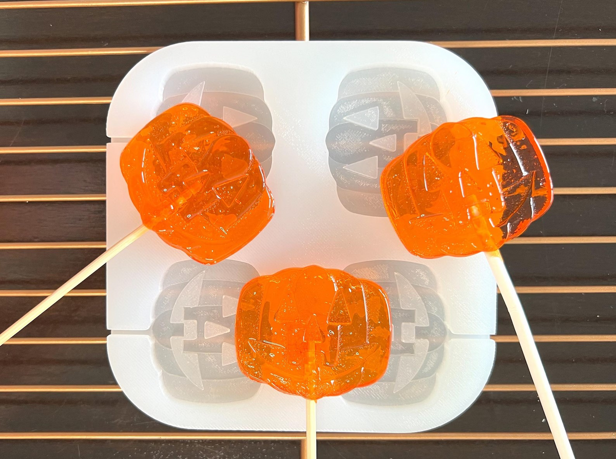Silicone Mold #17 - Pumpkin